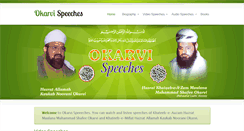 Desktop Screenshot of okarvispeeches.com